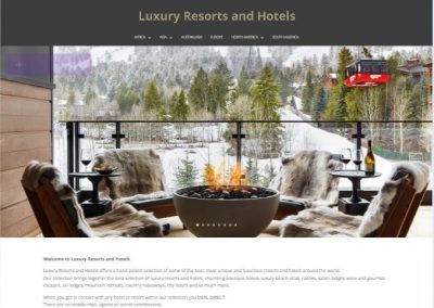 Luxury Resorts and Hotels